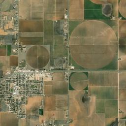 Idalou High Resolution Satellite Map