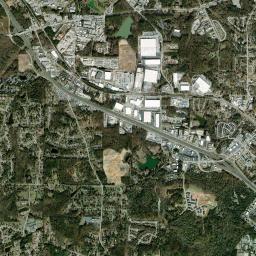 Rockdale County High Resolution Satellite Map