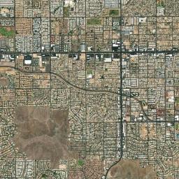 Phoenix, AZ locator map