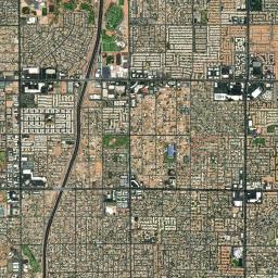 Phoenix, AZ locator map