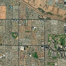 Phoenix, AZ locator map
