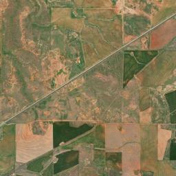 Baylor County High Resolution Satellite Map