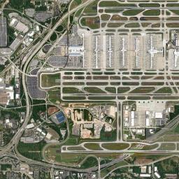 地図 ハーツフィールド ジャクソン アトランタ国際空港 Hartsfield Jackson Atlanta International Airport Map N All Com