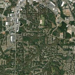 Conyers, GA locator map
