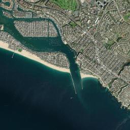 Newport Beach, CA locator map