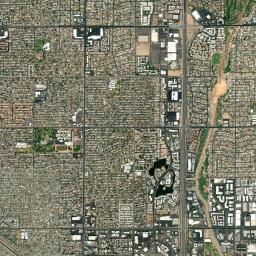 Phoenix, AZ locator map