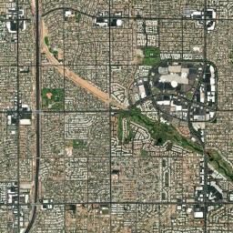Phoenix, AZ locator map