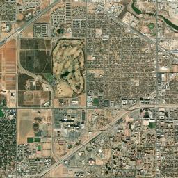 Lubbock, TX locator map