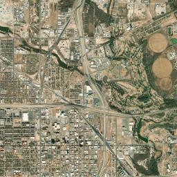 Lubbock, TX locator map