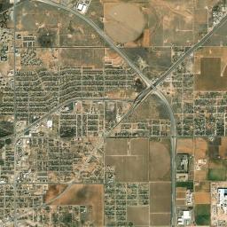 Lubbock County High Resolution Satellite Map