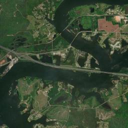 Riverside High Resolution Satellite Map