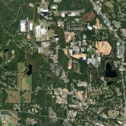 Carroll County High Resolution Satellite Map