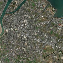 Nakatsu High Resolution Satellite Map