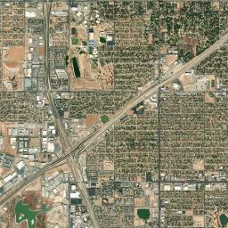 Lubbock, TX locator map