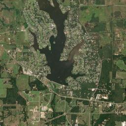 Lake Kiowa High Resolution Satellite Map