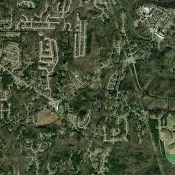 Porterdale High Resolution Satellite Map