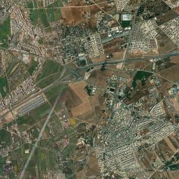 Tit Mellil High Resolution Satellite Map