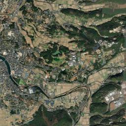 Bungo-Takada-shi High Resolution Satellite Map