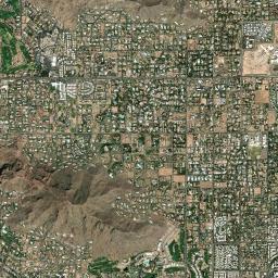 Paradise Valley High Resolution Satellite Map