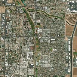 Scottsdale High Resolution Satellite Map