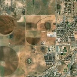 Wolfforth High Resolution Satellite Map