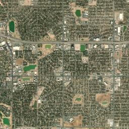Lubbock, TX locator map