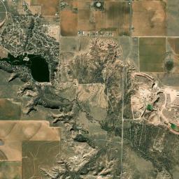 South Lake Shore Drive Ransom Canyon TX Satellite Map