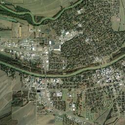 Greenwood High Resolution Satellite Map