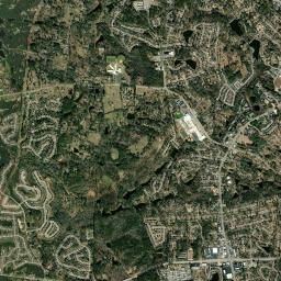 Evans, GA locator map