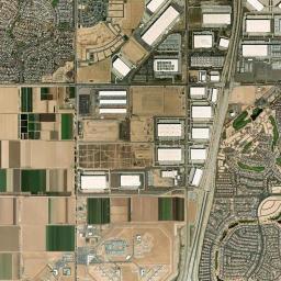 Goodyear, AZ locator map