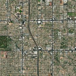 Phoenix, AZ locator map