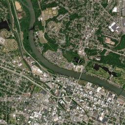 Augusta High Resolution Satellite Map