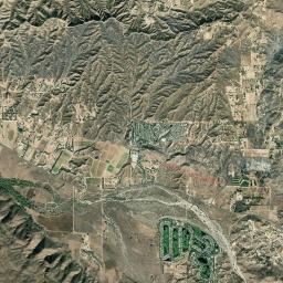 Aguanga High Resolution Satellite Map