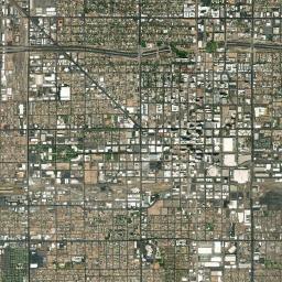 Phoenix, Arizona map(satellite map)