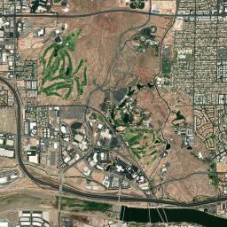 Tempe, AZ locator map