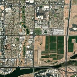 Scottsdale, AZ locator map