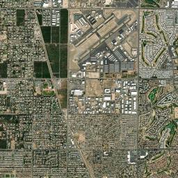 Mesa, AZ locator map