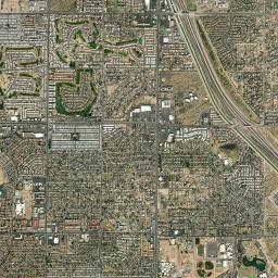 Mesa, AZ locator map