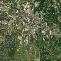 Mississippi State University Bost Extension Drive Starkville Satellite Map