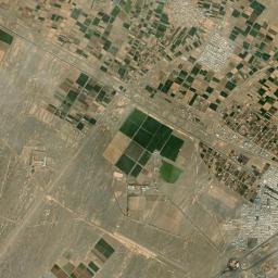 Zavareh High Resolution Satellite Map