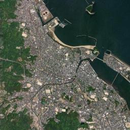 Karatsu High Resolution Satellite Map