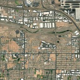 Phoenix, AZ locator map