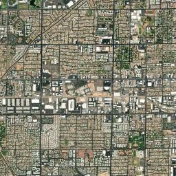 Mesa, AZ locator map
