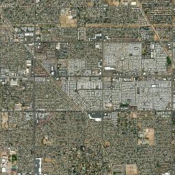 Mesa, AZ locator map