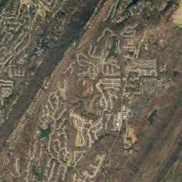 Highland Lakes High Resolution Satellite Map