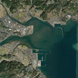 Kitsuki High Resolution Satellite Map