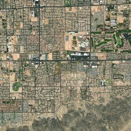 Phoenix, AZ locator map