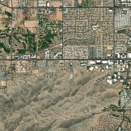 Phoenix, AZ locator map