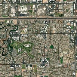Mesa, AZ locator map