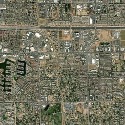 Mesa, AZ locator map